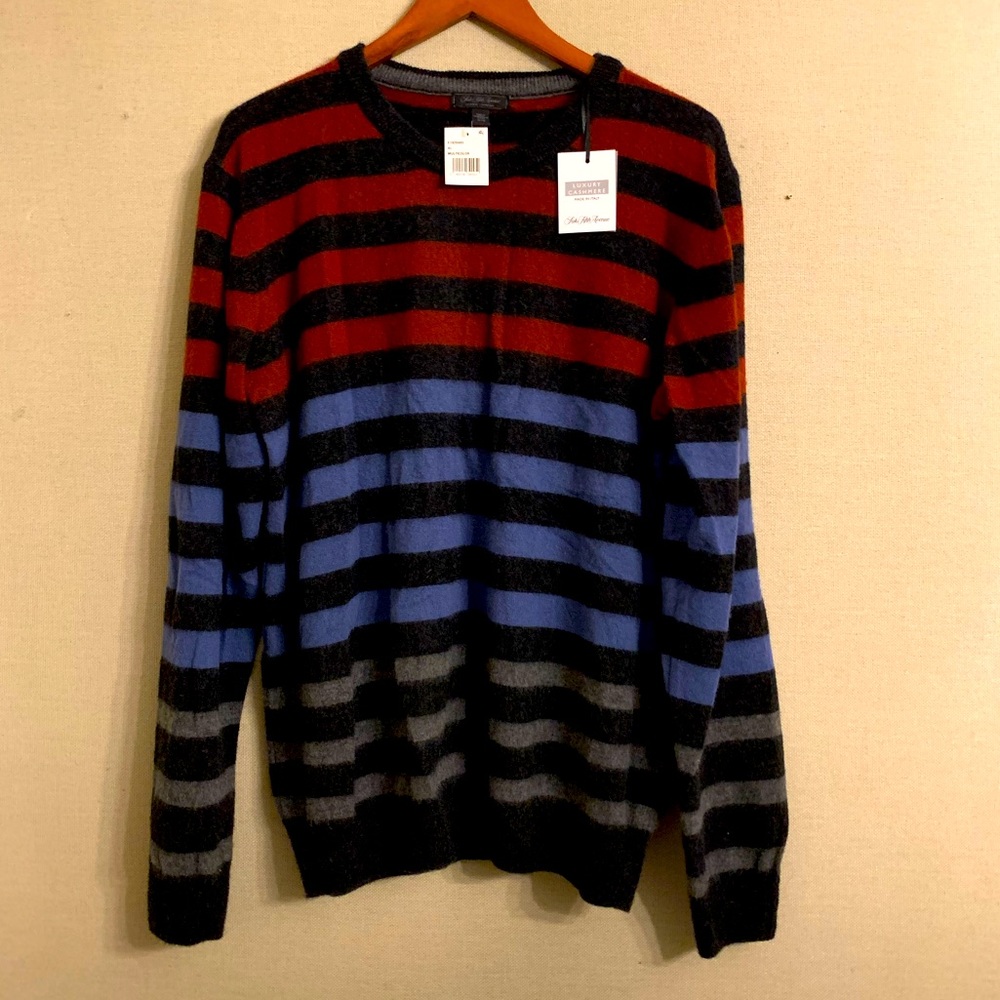 Saks Fifth Avenue — Luxury Cashmere Crewneck — New w/ Tags